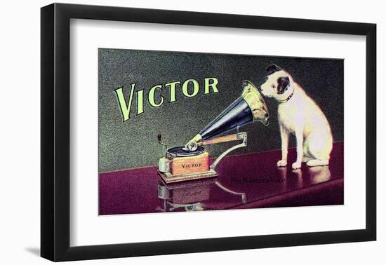 Victor Music-null-Framed Giclee Print