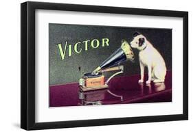 Victor Music-null-Framed Giclee Print