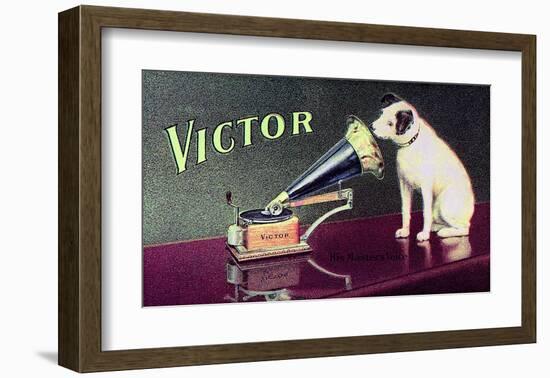 Victor Music-null-Framed Giclee Print