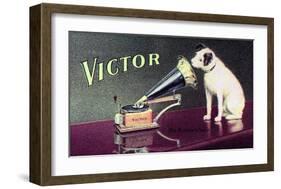 Victor Music-null-Framed Giclee Print