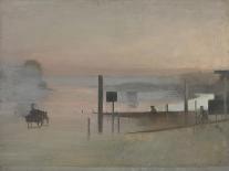 The Quiet River: the Thames at Chiswick-Victor Pasmore-Giclee Print