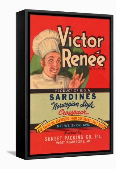 Victor Renee Sardines-null-Framed Stretched Canvas