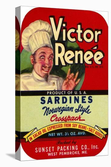 Victor Renée Sardines-null-Stretched Canvas