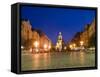 Victorei Square, Timisoara, Romania, Europe-Marco Cristofori-Framed Stretched Canvas