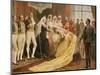 Victoria, 1819-1901 Queen of England, at 1887 Reception for her Jubilee-null-Mounted Giclee Print