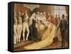 Victoria, 1819-1901 Queen of England, at 1887 Reception for her Jubilee-null-Framed Stretched Canvas