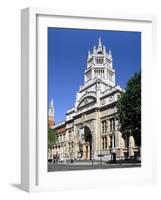 Victoria and Albert Museum, South Kensington, London-Peter Thompson-Framed Photographic Print