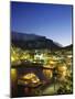 Victoria and Albert Waterfront with Table Mountain Behind, Cape Town, South Africa-Fraser Hall-Mounted Photographic Print