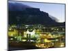 Victoria and Albert Waterfront with Table Mountain Behind, Cape Town, South Africa-Fraser Hall-Mounted Photographic Print