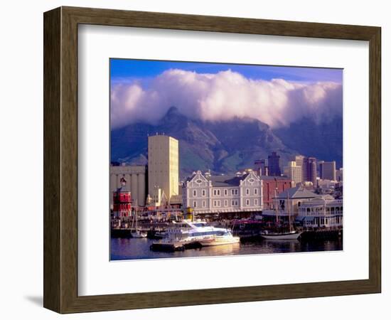 Victoria and Alfred Waterfront, Cape Town, South Africa-Walter Bibikow-Framed Photographic Print