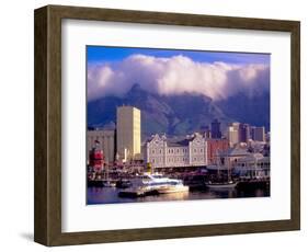 Victoria and Alfred Waterfront, Cape Town, South Africa-Walter Bibikow-Framed Photographic Print