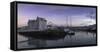 Victoria and Alfred Waterfront, (V and A Waterfront) (The Waterfront) at dawn, Cape Town, Western C-Ian Trower-Framed Stretched Canvas