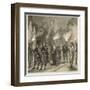 Victoria and Edward at the Gillies' Ball, Abergeldie Castle-null-Framed Art Print