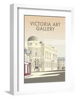 Victoria Art Gallery - Dave Thompson Contemporary Travel Print-Dave Thompson-Framed Art Print