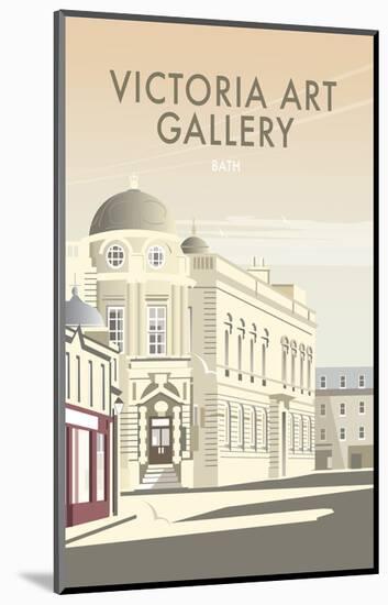 Victoria Art Gallery - Dave Thompson Contemporary Travel Print-Dave Thompson-Mounted Giclee Print