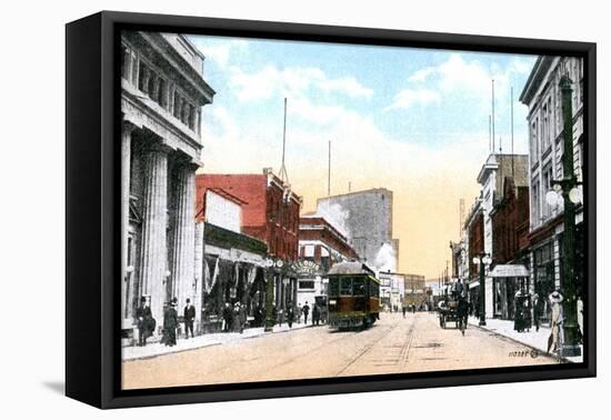 Victoria Avenue, Fort William (Thunder Ba), Ontario, Canada, C1900s-null-Framed Stretched Canvas