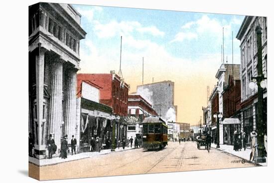 Victoria Avenue, Fort William (Thunder Ba), Ontario, Canada, C1900s-null-Stretched Canvas