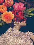 Fleur Collage II-Victoria Borges-Art Print