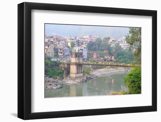 Victoria Bridge across Beas River, Mandi, Himachal Pradesh, India, Asia-Bhaskar Krishnamurthy-Framed Photographic Print