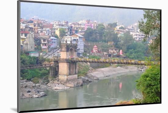 Victoria Bridge across Beas River, Mandi, Himachal Pradesh, India, Asia-Bhaskar Krishnamurthy-Mounted Photographic Print