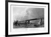 Victoria Bridge over the St Lawrence, Canada, 1886-Saddler-Framed Giclee Print