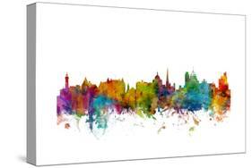 Victoria Canada Skyline-Michael Tompsett-Stretched Canvas