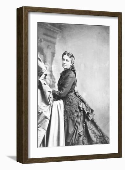 Victoria Claflin Woodhull (1838-1927) , c. 1870-null-Framed Giclee Print