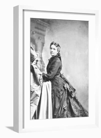 Victoria Claflin Woodhull (1838-1927) , c. 1870-null-Framed Giclee Print