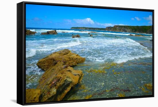 Victoria Coastal View, Australia.-idizimage-Framed Stretched Canvas