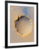 Victoria Crater, Mars, MRO Image-null-Framed Photographic Print