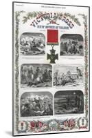 Victoria Cross, British Award for Gallantry, 1857-null-Mounted Giclee Print