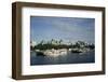 Victoria Embankment and the River Thames, London, England, United Kingdom-Charles Bowman-Framed Photographic Print