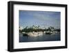 Victoria Embankment and the River Thames, London, England, United Kingdom-Charles Bowman-Framed Photographic Print