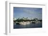 Victoria Embankment and the River Thames, London, England, United Kingdom-Charles Bowman-Framed Photographic Print