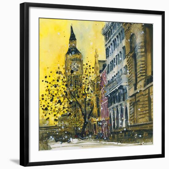 Victoria Embankment, London-Susan Brown-Framed Giclee Print