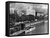 Victoria Embankment-Fred Musto-Framed Stretched Canvas