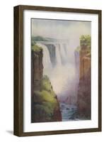 'Victoria Falls', 1924-Unknown-Framed Giclee Print