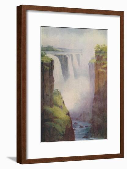 'Victoria Falls', 1924-Unknown-Framed Giclee Print