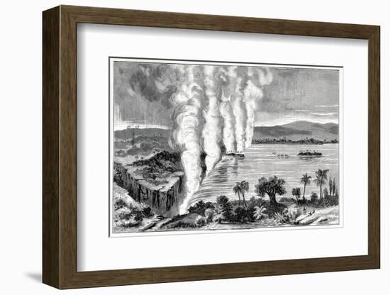 Victoria Falls, 19th Century-CCI Archives-Framed Photographic Print