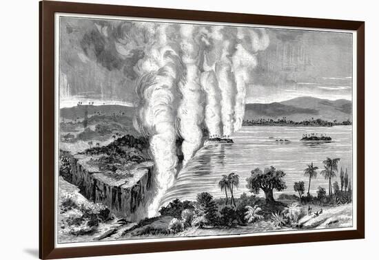 Victoria Falls, 19th Century-CCI Archives-Framed Photographic Print