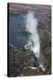 Victoria Falls, aerial view, UNESCO World Heritage Site, Zimbabwe, Africa-Ann and Steve Toon-Stretched Canvas