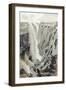 Victoria Falls, Africa, Viewed from the East, 1866-null-Framed Giclee Print