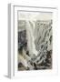 Victoria Falls, Africa, Viewed from the East, 1866-null-Framed Giclee Print