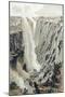 Victoria Falls, Africa, Viewed from the East, 1866-null-Mounted Giclee Print