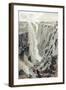 Victoria Falls, Africa, Viewed from the East, 1866-null-Framed Giclee Print