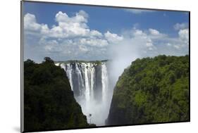 Victoria Falls and Zambezi River, Zimbabwe/Zambia border, Africa-David Wall-Mounted Photographic Print