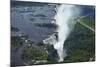 Victoria Falls and Zambezi River, Zimbabwe/Zambia border-David Wall-Mounted Photographic Print