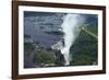 Victoria Falls and Zambezi River, Zimbabwe/Zambia border-David Wall-Framed Photographic Print