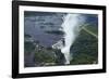 Victoria Falls and Zambezi River, Zimbabwe/Zambia border-David Wall-Framed Photographic Print