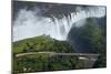 Victoria Falls and Zambezi River, Zimbabwe/Zambia border-David Wall-Mounted Photographic Print